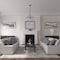 Ekena Millwork Olivia Ceiling Medallion (Fits Canopies up to 2 1/8"), 7 7/8"OD x 1 1/8"P, Gobi Desert Crackle CM07OLGDC - alternate 2